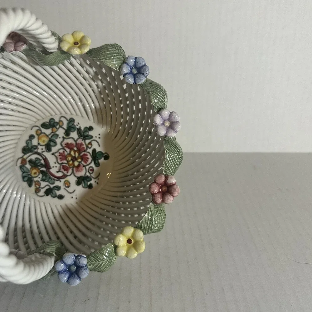 C.A.F.F. GUBBIO ITALY LATTICE RETICULATED 7